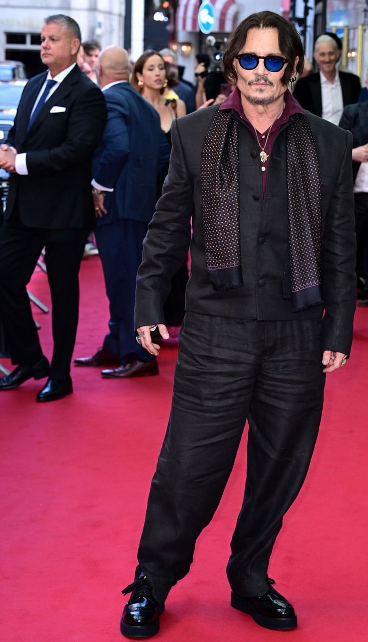 Johnny Depp at Cannes 2023 — Jeanne du Barry premiere